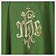 Chasuble with gold embroidery, IHS and cross s2