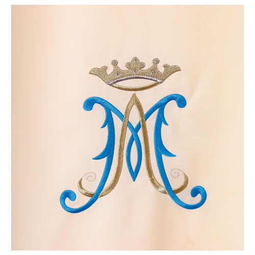 Coprileggio avorio ricamo Mariano 2