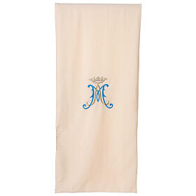 Ivory Marian Lectern Cover