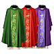 Chasuble Jubilé 2025 en laine logo brodé recto verso s1