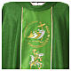 Chasuble Jubilé 2025 en laine logo brodé recto verso s3