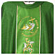 Chasuble Jubilé 2025 en laine logo brodé recto verso s3