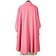 Casula rosa croce IHS uva con grano poliestere s4