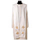 Embroidered stole with cross and fish s6