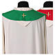 Estola sacerdotal bordada cáliz y letras JHS s11