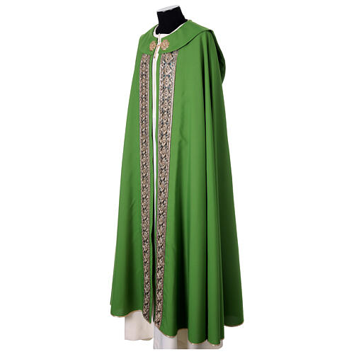 Clergy Cope with Applied Fabric Trims 100% Polyester 4