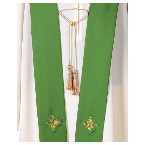 Clergy Cope with Applied Fabric Trims 100% Polyester 13