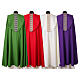 Clergy Cope with Applied Fabric Trims 100% Polyester s11