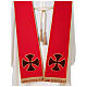 Estola cruces y aplicaciones 100% poliéster s4