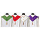 Stole with Crosses and Appliques, 100% Polyester s10