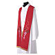 Priest stole with colourful grape embroidery s3