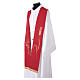 Stola ricamo uva dorata e tralcio per sacerdote s7