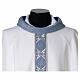 Chasuble mariale broderie à la machine 100% polyester Gamma s5