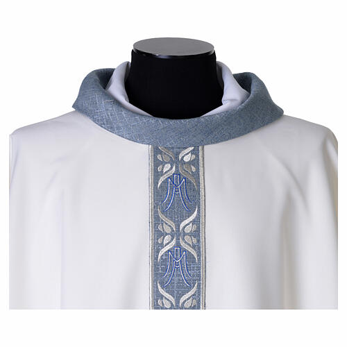 Casula mariana ricamo a macchina 100% poliestere Gamma 5
