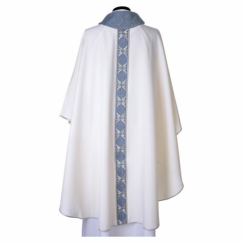 Casula mariana ricamo a macchina 100% poliestere Gamma 7