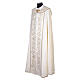 Cope in 100% wool with golden floral embroidery, Gamma s6