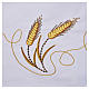 Altar cloth, ears of wheat and IHS embroideries s6
