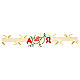 Altar Cloth 165x300cm golden Spikes red Grapes s3