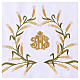 Altar Cloth 165x300cm Ears of Wheat, green & gold s3