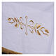 Altar cloth 100% cotton 250 x 150 cm with wheat and golden crosses s4