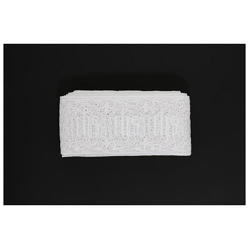 Makramee-Spitzenband, weiß, IHS, 12 cm euro/mt 3
