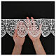 Macrame lace with white JHS 12 cm USD/mt s2