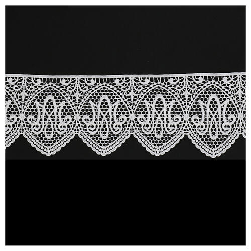 White macramé lace, Marial M, 12 cm, euro/m 1