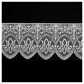 White macramé lace with Marial M, 16 cm, euros/m