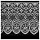 White macramé lace with JHS pattern, 30 cm, euros/m s1