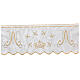 Marian edge lace silver gold 22 cm euro/mt s1