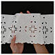 Liturgical lace macrame lace open cross JHS 17 euro/meter s2