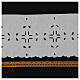 Liturgical lace macrame lace open cross JHS 17 euro/meter s3