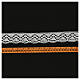 Pizzo smerlato bianco 2,5 cm euro/mt s3