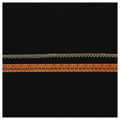 Scalloped lace with half-sphere pattern, half fine gold thread, 1 cm, euros/m 3