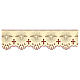 Red dove altar tablecloth trim h 20 cm s1