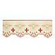 Red dove altar tablecloth trim h 20 cm s3