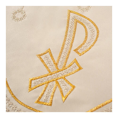 Ivory altar tablecloth trim fish h 20 cm 2