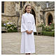 Tunika na Pierwszą Komunię dla dziewczynki, biała s2