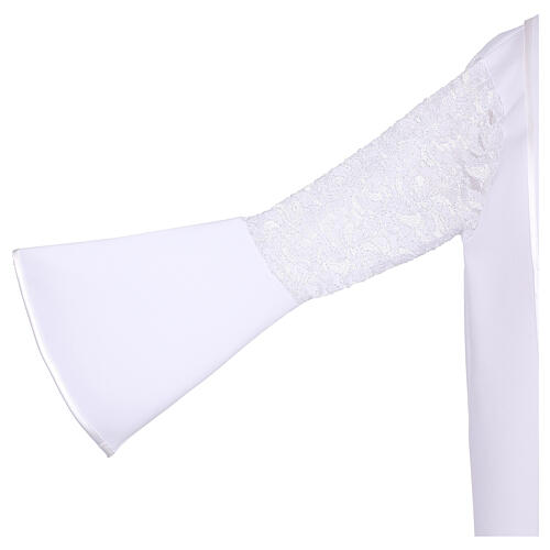 White First Communion Tunic for Girls 3