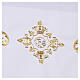 Ivory-coloured altar cloth with gold IHS embroidery, 63 x 118 in s3