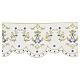 Borda para toalha de altar bordado dourado floral e mariano euros/m s1