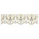 Borda para toalha de altar bordado dourado floral e mariano euros/m s3