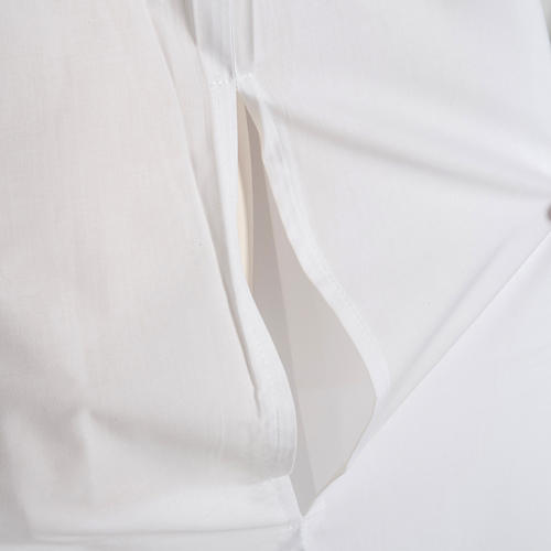 Camice bianco cotone calice uva spighe 6