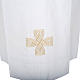 Deacon Alb with gold cross wool s2