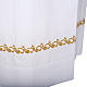 White alb wool gold embroidery s3