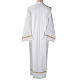 Clergy Alb with gold embroidery in wool s4