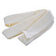 Alb cincture for priest, band in ivory color s5