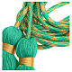 Alb cincture, green and gold color s6