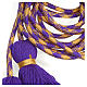 Alb cincture, purple and gold color s4