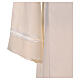 Ivory alb cotton polyester, gigliuccio stitch zipper on shoulder s4